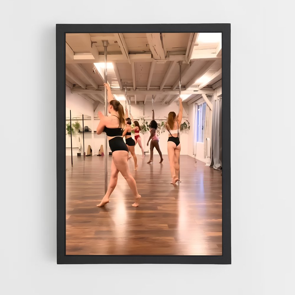 Poster Pole dancing – affiche Danse (vue 2)